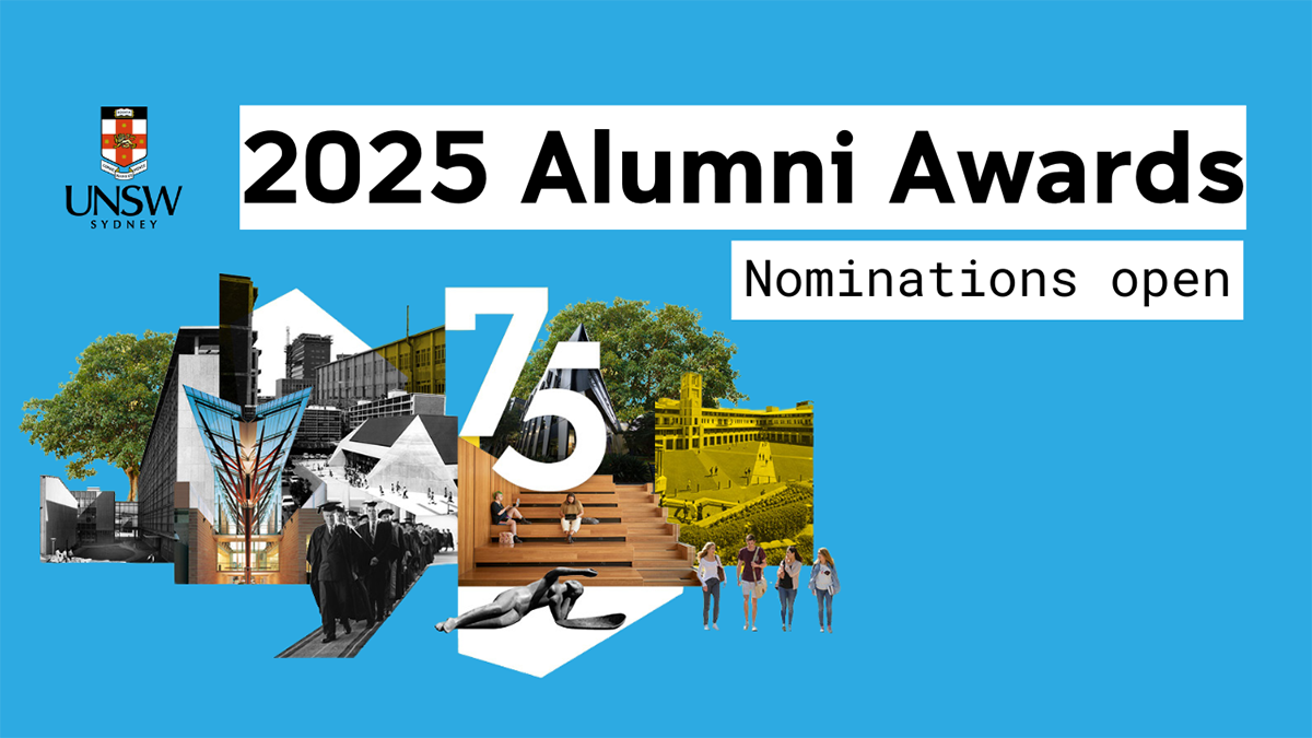 Nominate outstanding alumni for the 2025 Alumni Awards | Inside UNSW