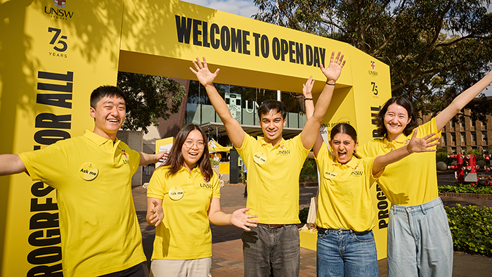 UNSW student ambassadors