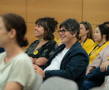 A group of people during the SDGs Pecha Kucha as part of Diversity Festival 2023